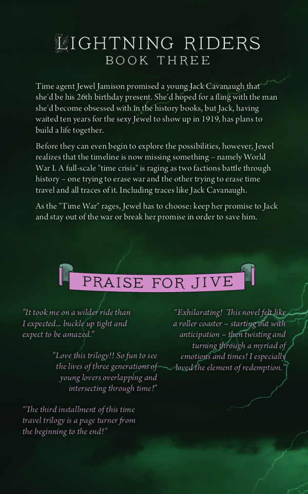 Back cover of Jive.